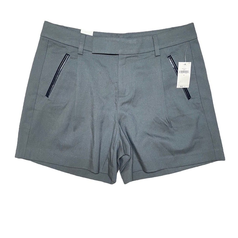 NWT Gap Shorts with Faux Leather Lined Pockets